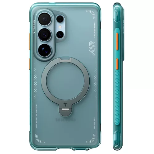 Samsung Galaxy S26 Ultra Glacier Green Torras Ostand Spin Air Series tok