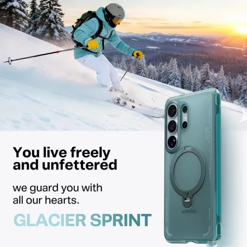 Samsung Galaxy S26 Ultra Glacier Green Torras Ostand Spin Air Series tok