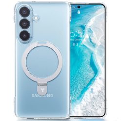 Samsung Galaxy S26 Átlátszó Torras Ostand Slim Series tok