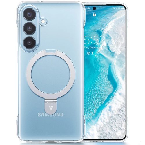 Samsung Galaxy S26 Átlátszó Torras Ostand Slim Series tok
