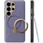 Samsung Galaxy S26 Ultra Sötét lila Torras - QPRO Leather Series tok