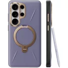 Samsung Galaxy S26 Ultra Sötét lila Torras - QPRO Leather Series tok
