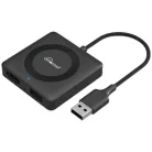 Ottocast CA361-C4 vezeték nélküli CarPlay és Android Auto adapter HDMI porttal