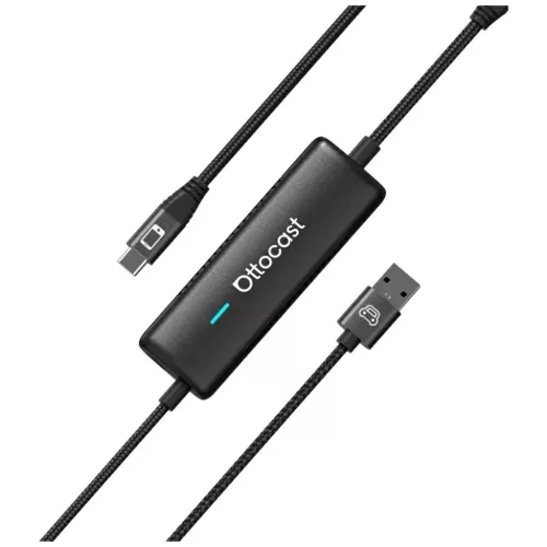 Ottocast CA450-T vezeték nélküli CarPlay adapter teljes képernyővezérléssel
