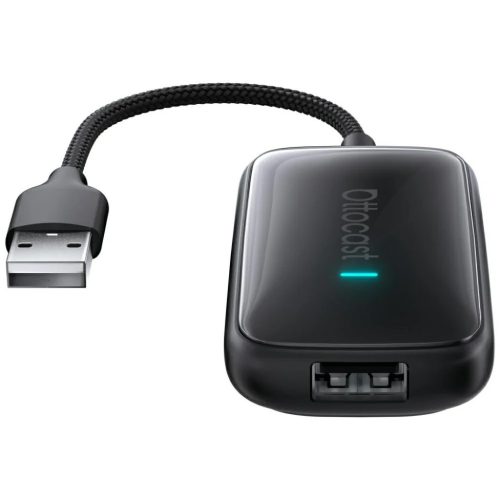 Ottocast Play2Video CA515-T vezeték nélküli CarPlay és Android Auto adapter streaming támogatással