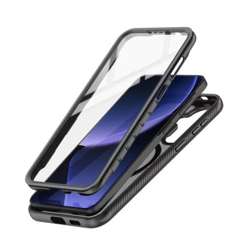 Samsung Galaxy A57 5G Matt Fekete Tech-protect Defense Magsafe tok