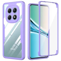   Xiaomi Redmi Note 15 5G / Poco M8 5G Lila Techsuit - ColorVerse 360 Series + Kijelzővédő tok