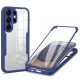 Samsung Galaxy S26 Ultra Kék Techsuit - ColorVerse 360 sorozat + Kijelzővédő tok