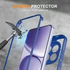 Samsung Galaxy S26 Ultra Kék Techsuit - ColorVerse 360 sorozat + Kijelzővédő tok