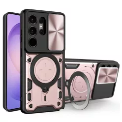 Samsung Galaxy S26 Ultra Rose Gold Techsuit CamGuard Pro tok