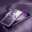 Samsung Galaxy S26 Ultra Mélyzöld Techsuit Luxury Crystal MagSafe tok