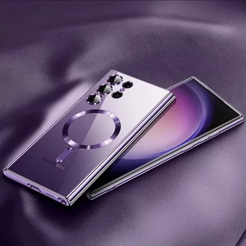 Samsung Galaxy S26 Ultra Mélyzöld Techsuit Luxury Crystal MagSafe tok