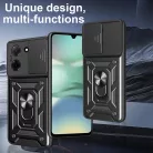 Xiaomi Redmi Note 15 Pro 4G Kék Techsuit CamShield sorozat fliptok