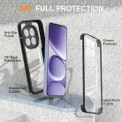 Samsung Galaxy S26 Ultra Fekete Techsuit ColorVerse 360 Sorozat + Kijelzővédő tok