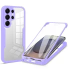 Samsung Galaxy S26 Ultra Lila Techsuit - ColorVerse 360 sorozat + kijelzővédő tok