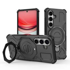 Samsung Galaxy S26 Fekete Techsuit Carbon Shield PRO tok