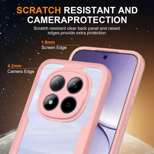 Samsung Galaxy S26 Ultra Pink Techsuit ColorVerse 360 Sorozat + Kijelzővédő tok