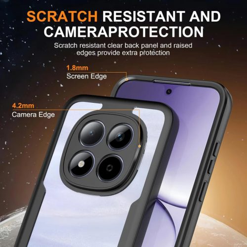 Samsung Galaxy S26 Fekete Techsuit - ColorVerse 360 sorozat + kijelzővédő tok