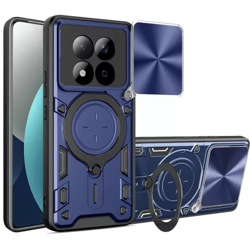 Xiaomi Redmi Note 15 Pro 4G Kék Techsuit CamGuard Pro tok