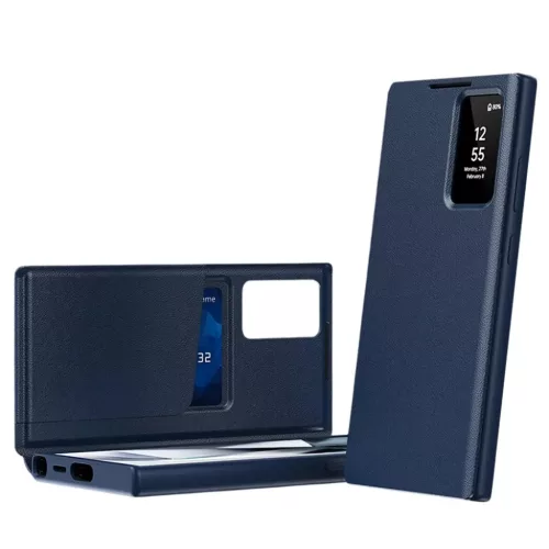 Samsung Galaxy S26 Ultra Kék Techsuit SmartView sorozat tok