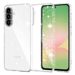   Samsung Galaxy A57 5G átlátszó Techsuit SparkleSkin Series tok