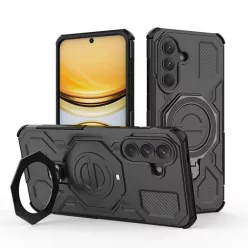 Samsung Galaxy A57 5G Fekete Techsuit Carbon Shield PRO tok