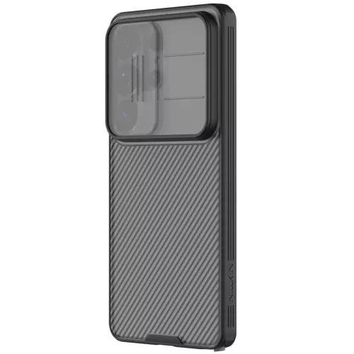 Samsung Galaxy S26 Ultra Átlátszó Fekete Nillkin CamShield PRO kemény tok