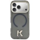 iPhone 17 Pro Max Karl Lagerfeld IML K Head Logo MagSafe fekete tok