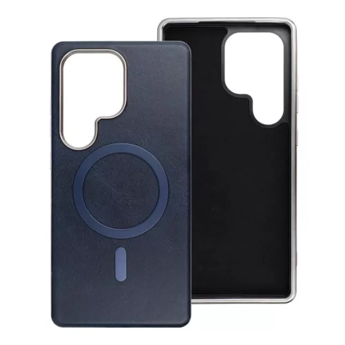 Samsung Galaxy S26 Ultra tok Gentleman Mag Cover kompatibilis MagSafe navy blue