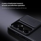 Samsung Galaxy S26 fekete Nillkin CamShield PRO kemény tok