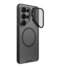 Samsung Galaxy S26 Ultra Átlátszó Fekete Nillkin CamShield Prop Magnetic (Átlátszó Lencsével) tok