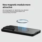 Samsung Galaxy S26 Ultra Átlátszó Fekete Nillkin CamShield Prop Magnetic (Átlátszó Lencsével) tok