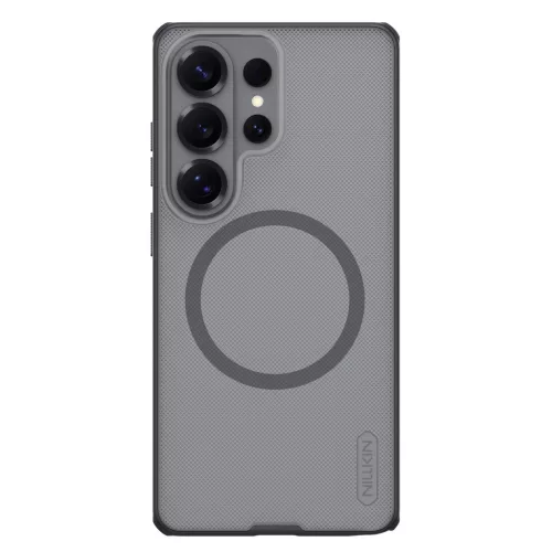 Samsung Galaxy S26 Ultra Átlátszó Fekete Nillkin Super Frosted PRO Mágneses Tok