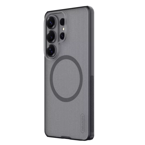 Samsung Galaxy S26 Ultra Átlátszó Fekete Nillkin Super Frosted PRO Mágneses Tok
