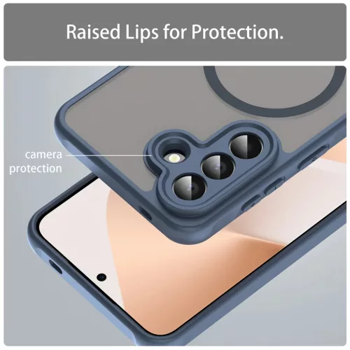 Samsung Galaxy A57 5G - Navy Blue Techsuit HaloFrost II MagSafe tok
