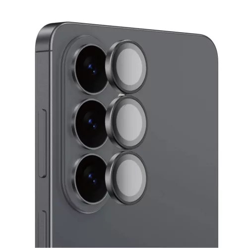 Samsung S26 Fekete AmazingThing Radix AR Lens Glass Camera Island üvegfólia