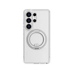   Samsung S26 Ultra Átlátszó AmazingThing Titan Pro MagSpin Ütésálló Tok Kompatibilis MagSafe
