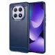 Xiaomi Redmi Note 15 5G / Note 15 4G / Poco M8 5G Kék Techsuit Carbon Silicone tok