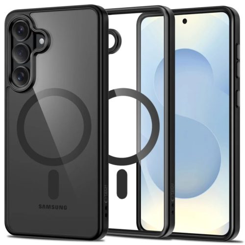 Samsung Galaxy S26 Tech-protect Magmat Magsafe tok Czarno-Przezroczysty