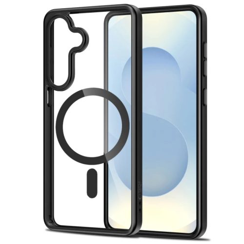 Samsung Galaxy S26 Tech-protect Magmat Magsafe tok Czarno-Przezroczysty