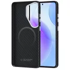 Samsung Galaxy S26 Ultra Tech-protect Ion Carbon Magsafe tok Fekete/Ezüst