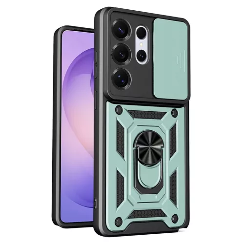 Samsung Galaxy S26 Ultra Zöld Techsuit CamShield Series tok