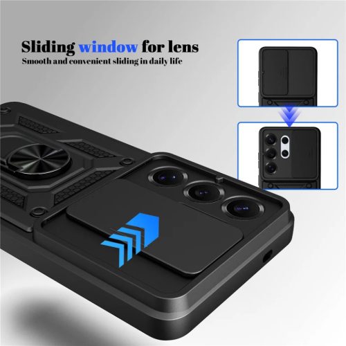 Samsung Galaxy S26 Zöld Techsuit CamShield sorozat tok