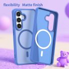 Samsung Galaxy S26 Égkék Techsuit HaloFrost II MagSafe tok