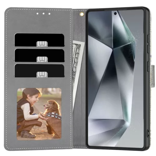 Samsung Galaxy A57 5G Kerti Virágok Tech-protect Wallet tok