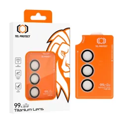   Samsung Galaxy S26 Plus átlátszó Tempered Glass Tel Protect Titanium Lencse 99% AR kamerára (3 db lencse) üvegfólia