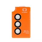 Samsung Galaxy S26 fekete Tel Protect Titanium lencsevédő edzett üveg 99% AR (3 db lencse)