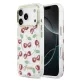 iPhone 17 Pro Cseresznye Guess IML Glitter MagSafe tok