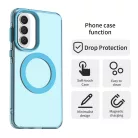 Samsung Galaxy A57 5G Kék Techsuit CandyCase MagSafe tok