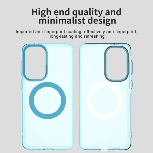 Samsung Galaxy A57 5G Kék Techsuit CandyCase MagSafe tok